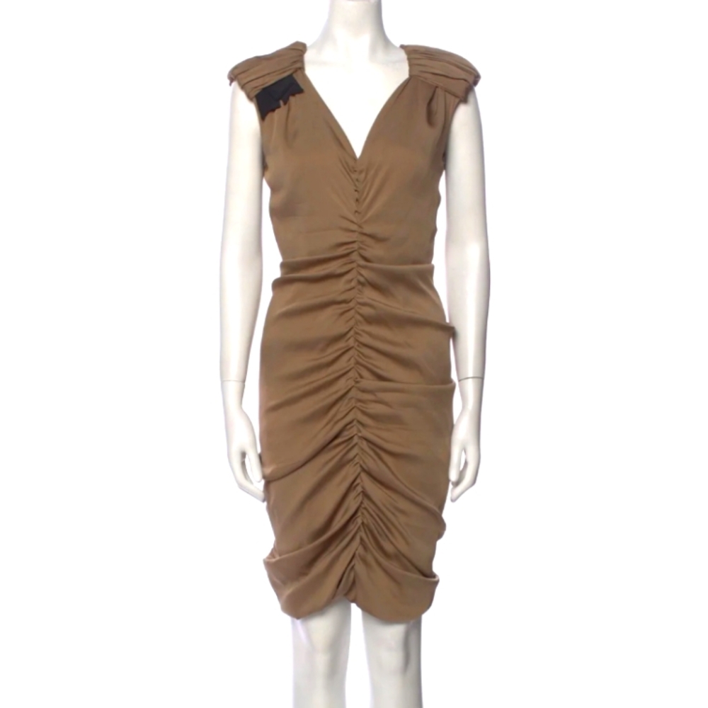 Moschino silk sheath dress